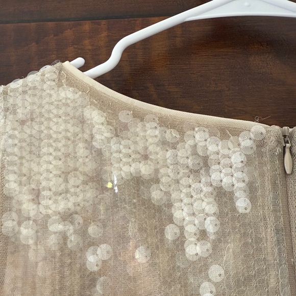 STAUD Eton Sequin Mini Dress in Moon - Size M - Picture 6 of 10